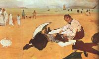 Degas, Edgar - At the Beach